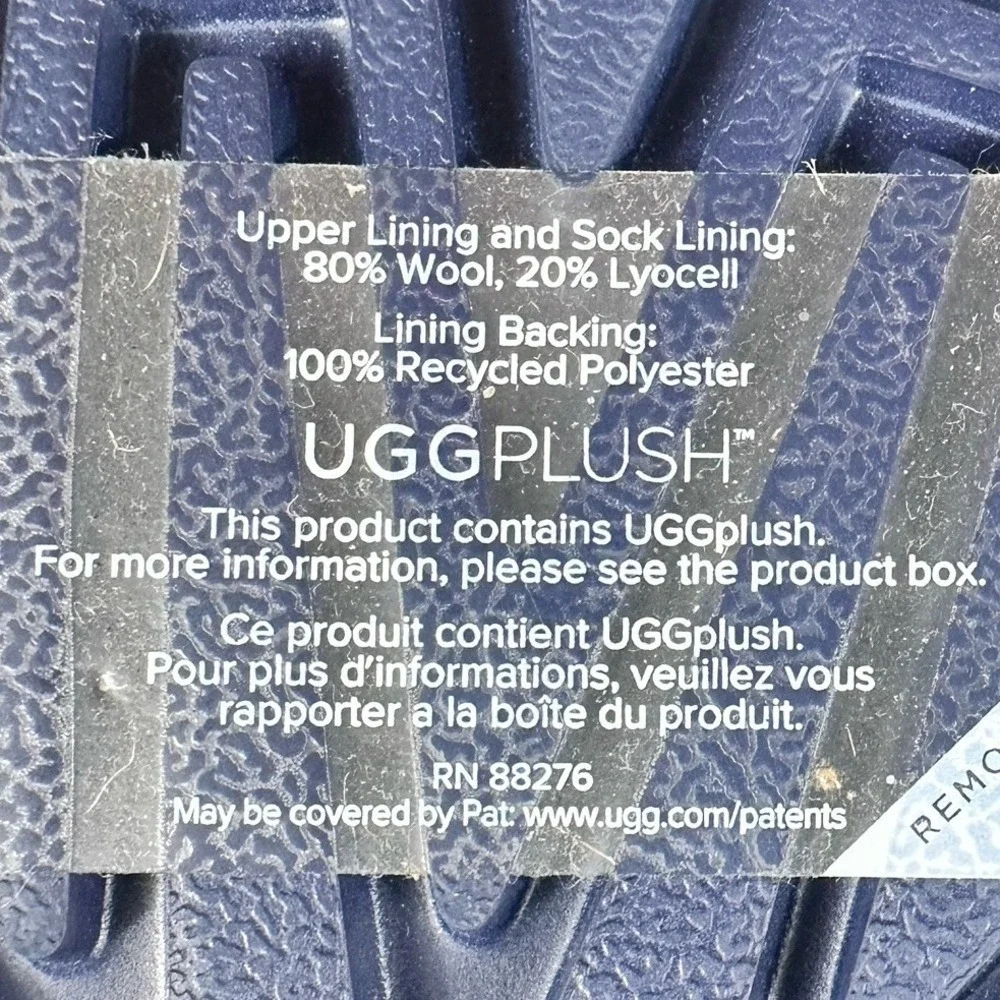 UGG Neumel 3236 Men's 9 New Navy Suede Chukka Boots UGGplush NWOB Lace Up